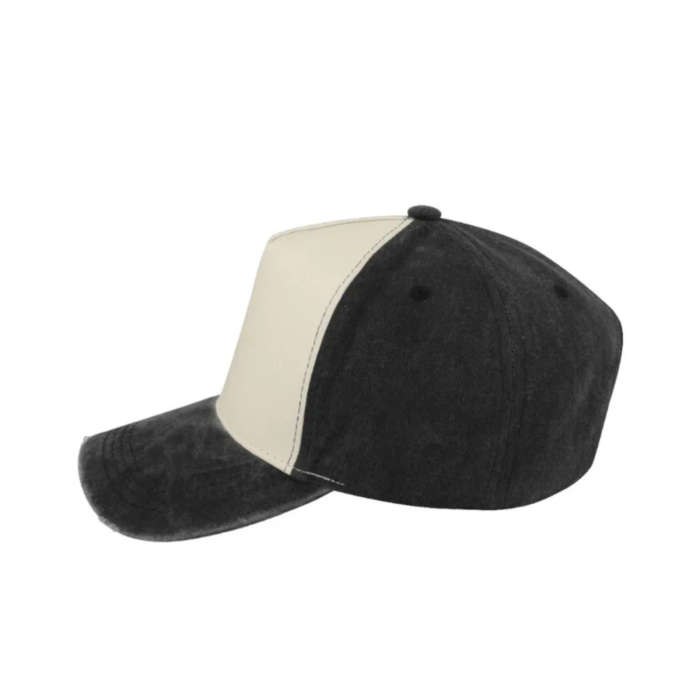 5 Panel Cap - Vintage - Washed Cotton