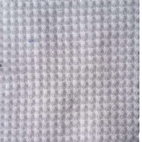 Waffle Weave- White - 100% Polyester