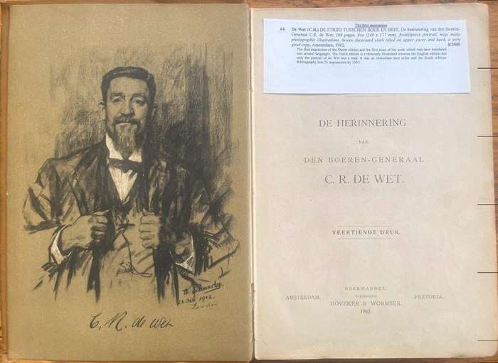 De Strijd Tusschen Boer en Brit. De Herinnering van den Boeren-General C. R. de Wet - de Wet, C. R.