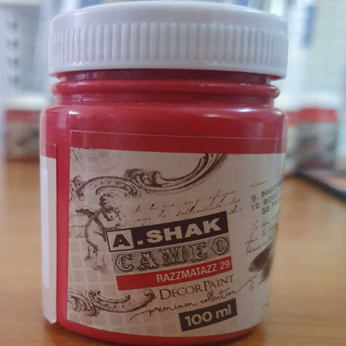 Cameo Water-Based Paint - Razzmatazz No:29