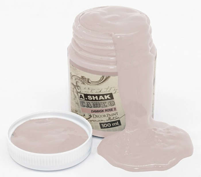 Cameo Water-Based Paint - Damask Rose No.2