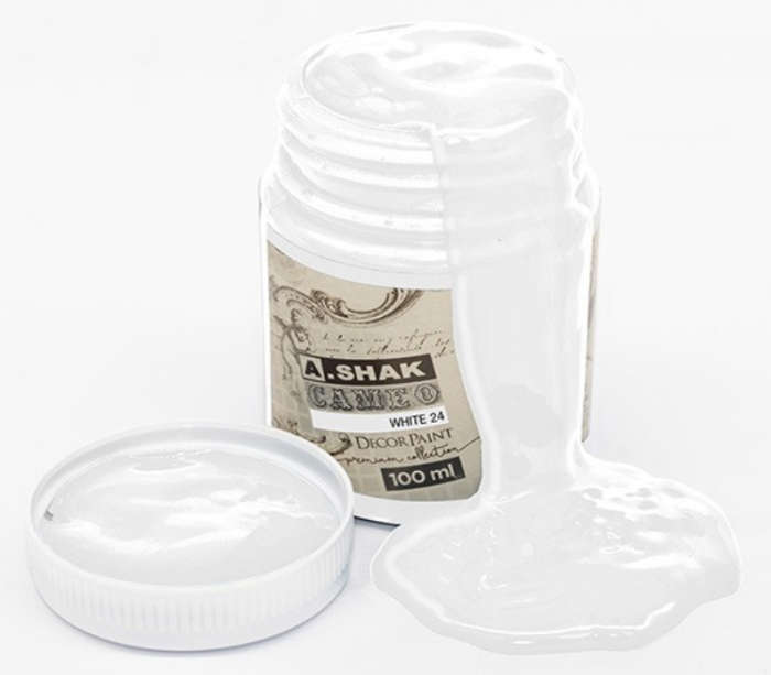 Cameo Water-Based Paint - No:24  White