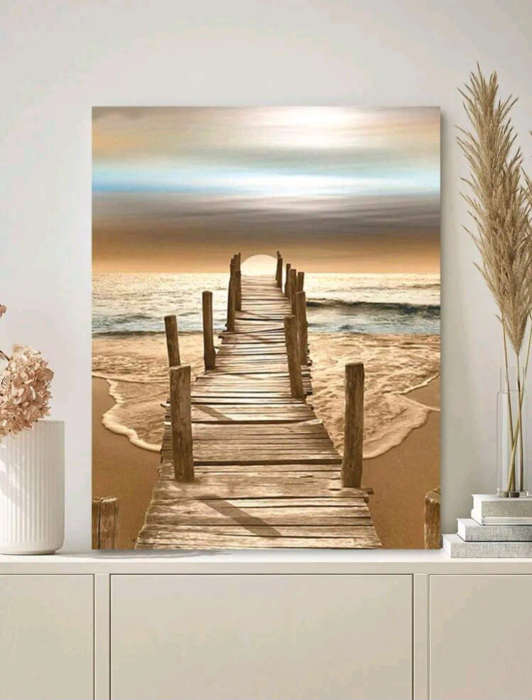 Paint by Numbers: Wooden Bridge