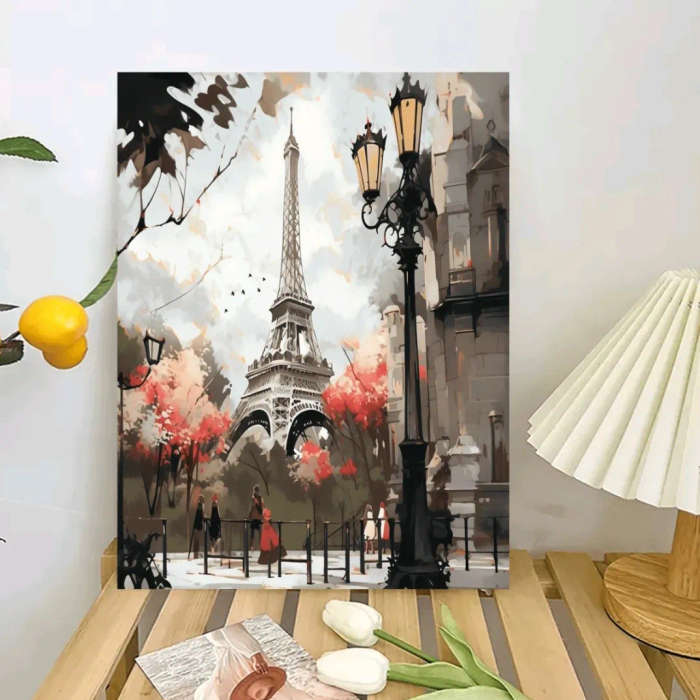 Paint by Numbers: Eiffel Tower