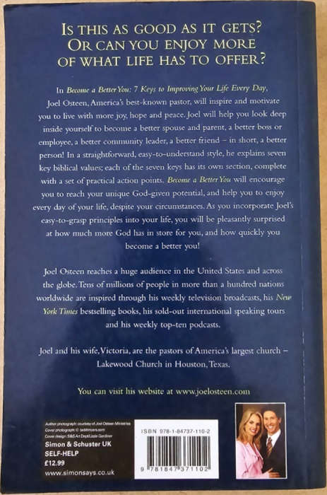 Become a Better You - Joel Osteen