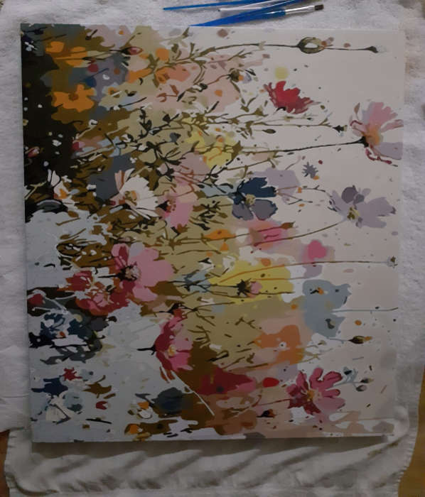 Paint by Numbers: Wild Flowers