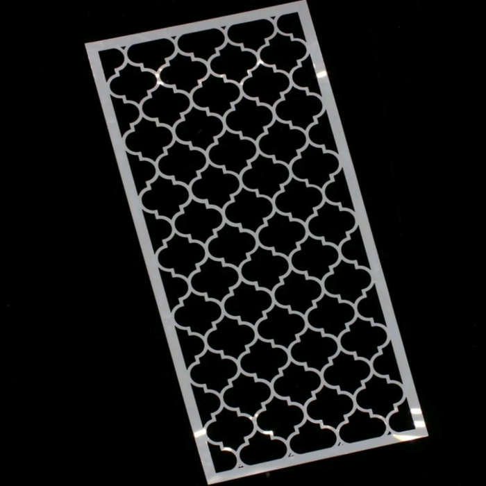 PVC Stencil: 4pc Vintage Out Drawing