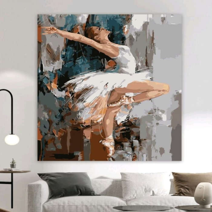 Paint by Numbers: Beautiful Ballerina