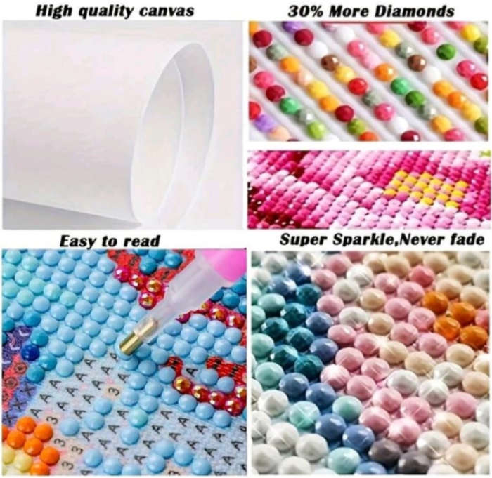 Diamond Dotting: Mandala Kittens