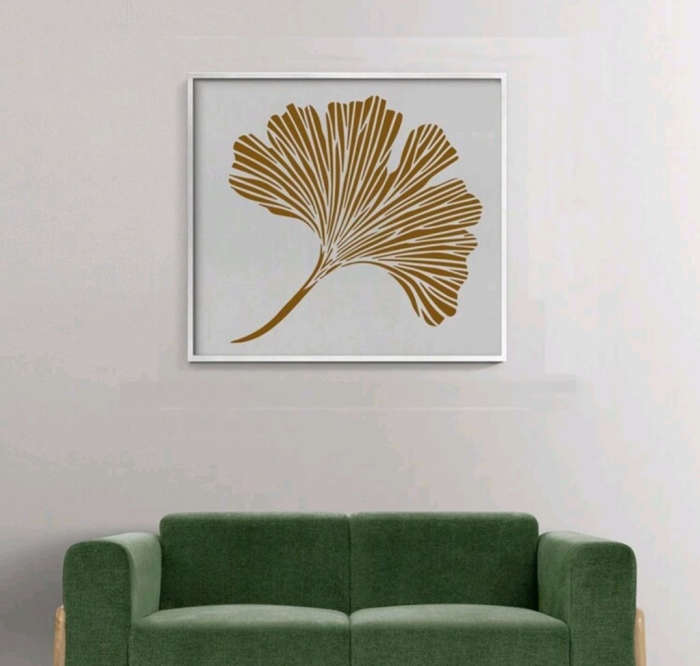 PVC Stencil: Ginkgo Leaf