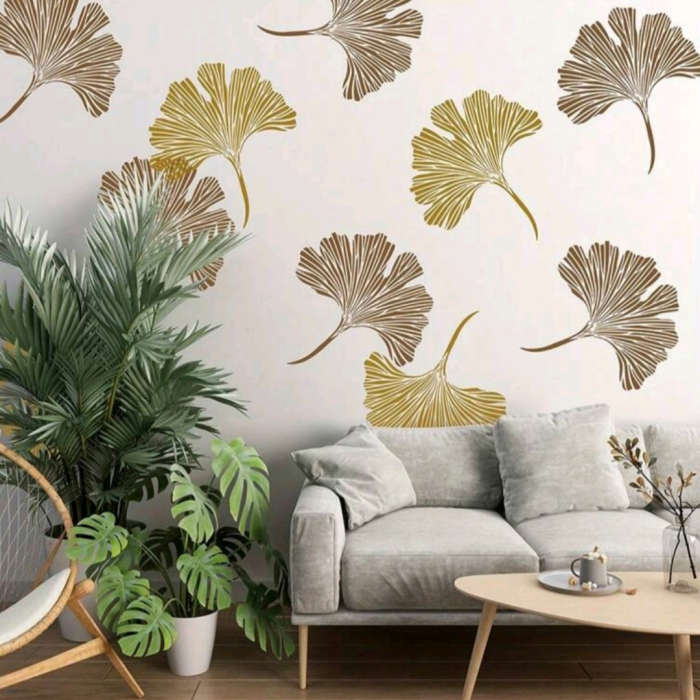 PVC Stencil: Ginkgo Leaf