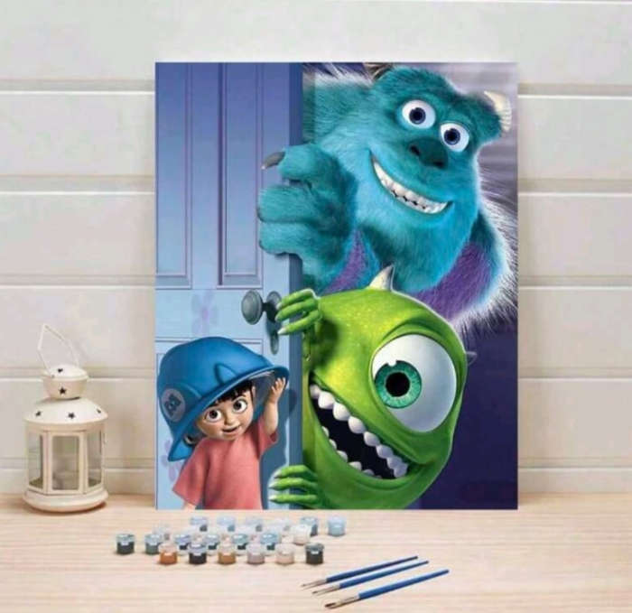 Paint by Numbers: Monsters Inc!