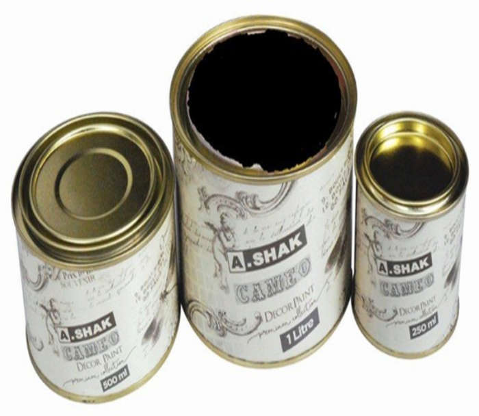 Cameo Water-Based Paint - Matt Black No:25
