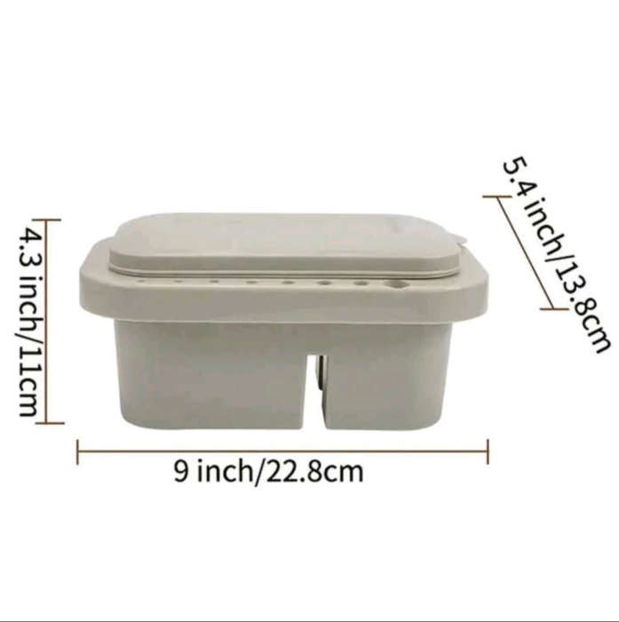 Green Portable Brush Washer