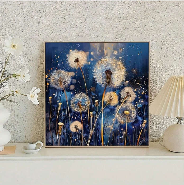 Diamond Dotting: Dandelion Magic
