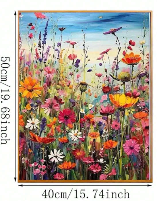 Paint by Numbers: Wildflower Delight