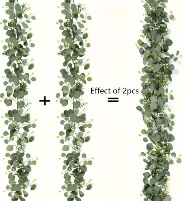 Wedding Decor - 1pc 180cm Artificial Eucalyptus Garland