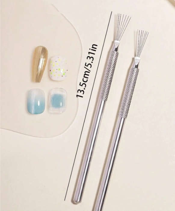 1pc Nail Texture Brush