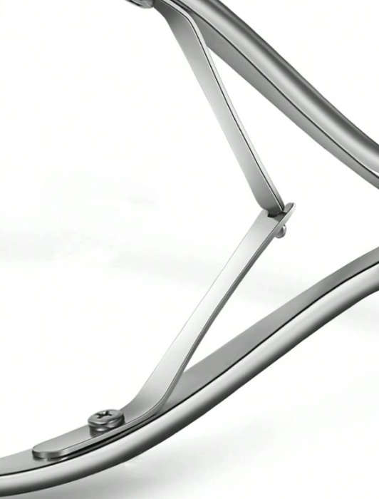 1pc Stainless Steel Silver Nail Clippers