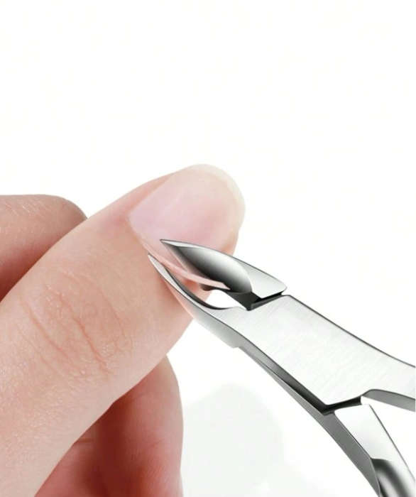 1pc Stainless Steel Silver Nail Clippers