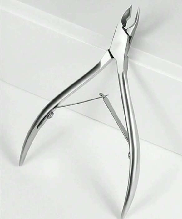 1pc Stainless Steel Silver Nail Clippers