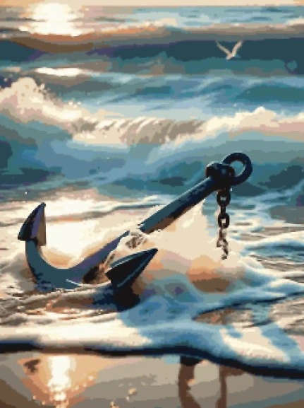 Paint by Numbers: Tide & Anchor