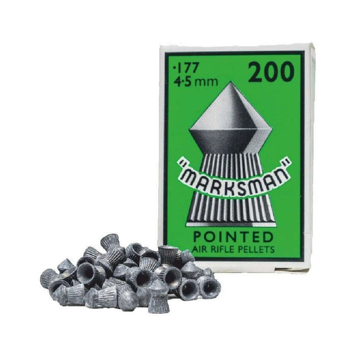 Marksman Pointed Pellets 4.5mm 200Pcs
