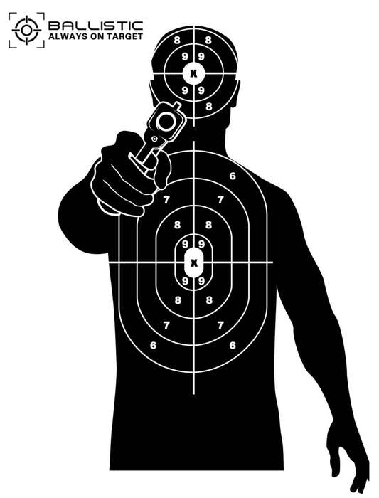 BALLISTIC MAN TARGET