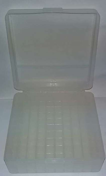 PLASTIC AMMO CASE LARGE CLEAR 100 PIECE