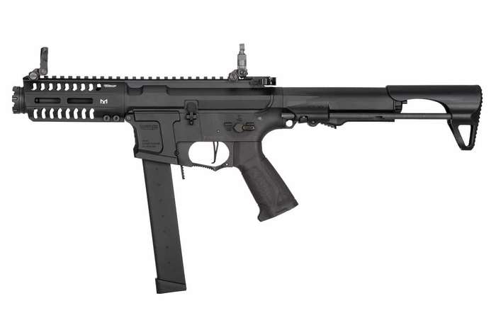 G&amp;G CM16 ARP9 CARBINE AIRSOFT AEG, BLACK COMBO EGC-ARP-9MM-BNB-ECM
