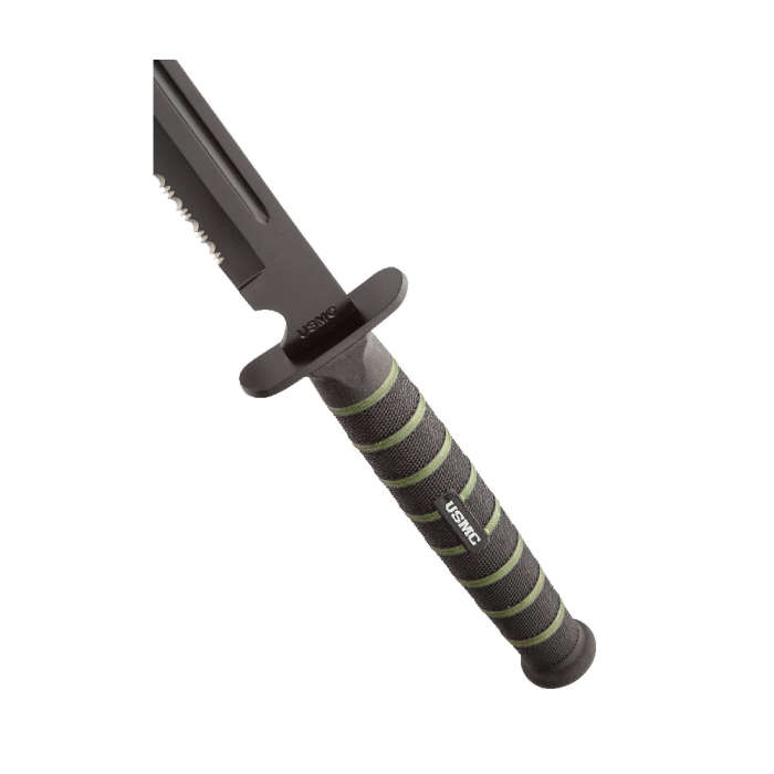 USMC BLACKOUT COMBAT TANTO SWORD WITH NYLON SHEATH- UC3157