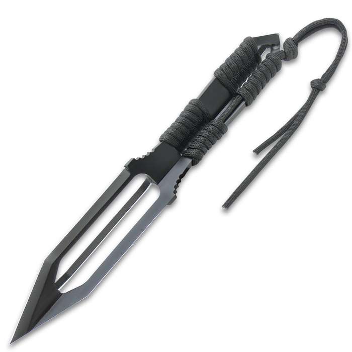 Black Ronin Tri-Edged Spear Head With Sheath UC3356