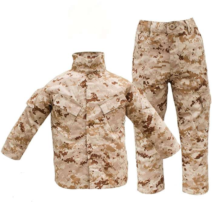 Shirt & Pants Desert Camo Brown/Beige LRG