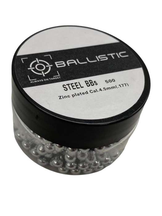 Ballistic 500 Steel BB Silver 4.5MM