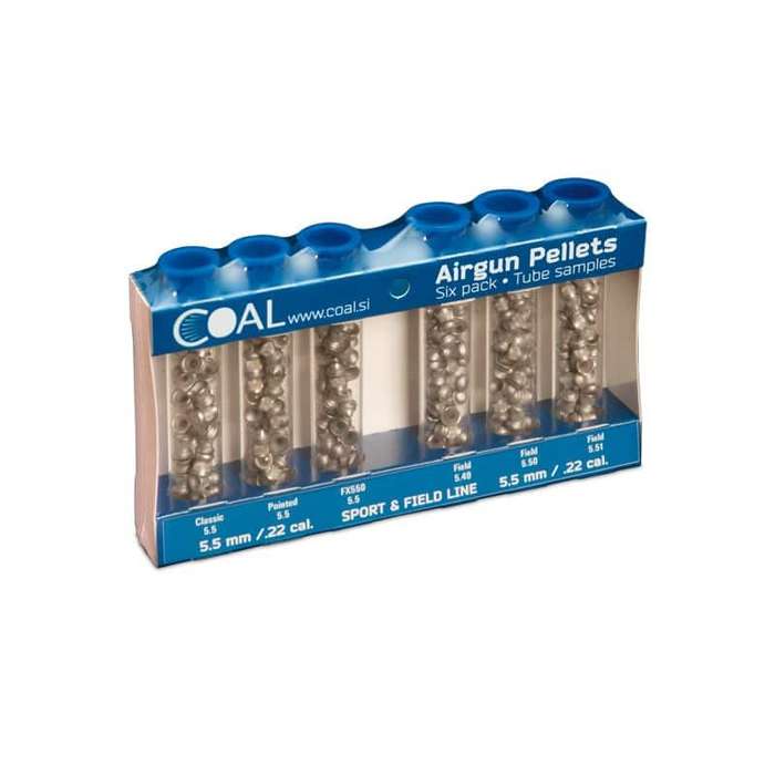 COA-6TS-SF55 COAL SUPPORT & FIELD LINE TEST 6 PACK PELLETS 5.5MM