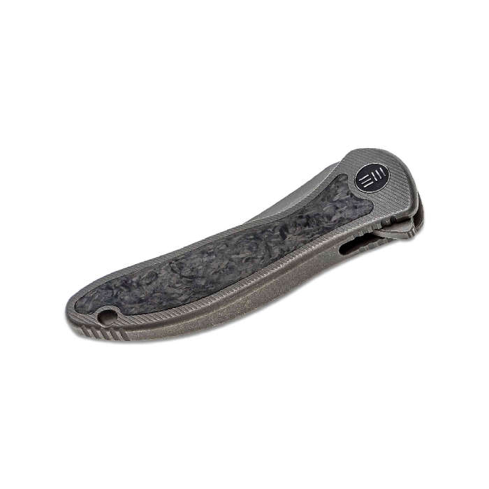 We Knife Gray TI Integral Handle Knife- 2012CF-A