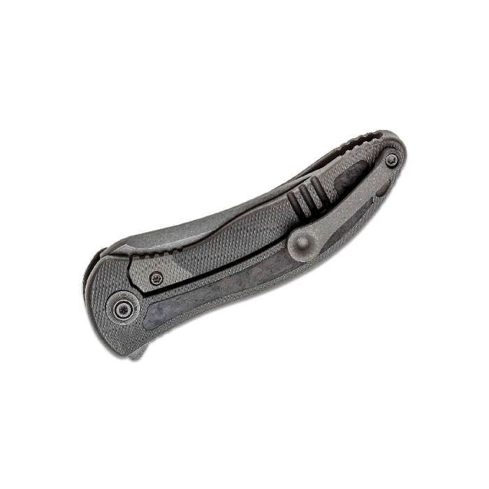 We Knife Gray TI Integral Handle Knife- 2012CF-A