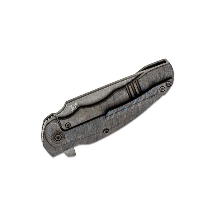 WE Knife Skreech Tiger Stripe Pattern- 2014C