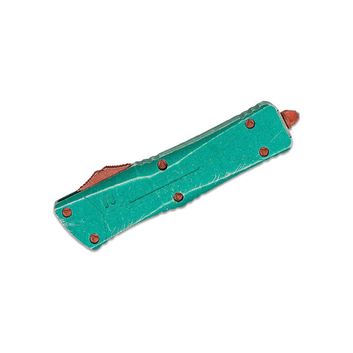 Microtech Bounty Hunter Green Apocalyptic Combat Troodon  144-10BH