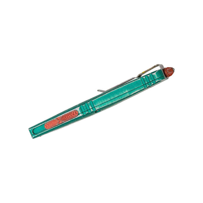 Microtech Bounty Hunter Green Apocalyptic Combat Troodon  144-10BH