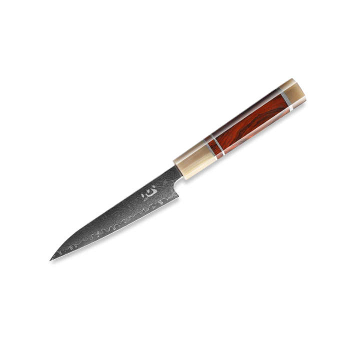 BESTECH XC107 Damascus Utility Knife Mirror Polished