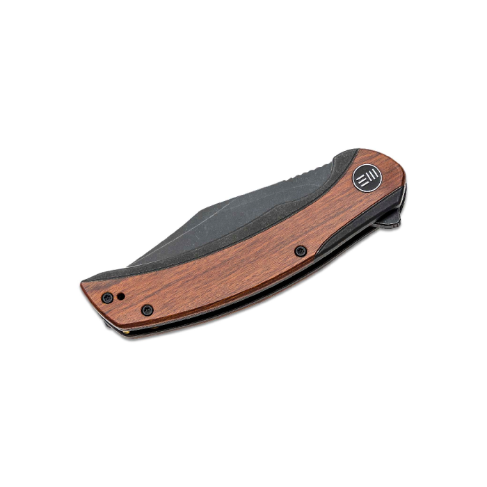 WE Knife Snick Titanium Handle Black/Wood  WE19022F-3