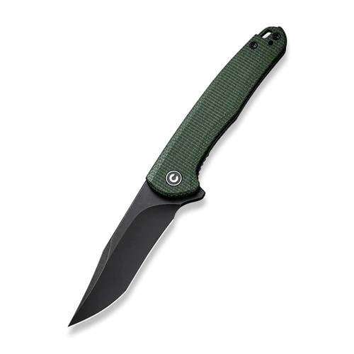 Civivi Sandbar Flipper Green Micarta Handle  C20011-3