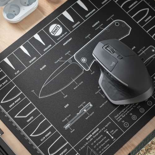 Knafs Knife Mouse Pad Oversized Shop Mat 14x10