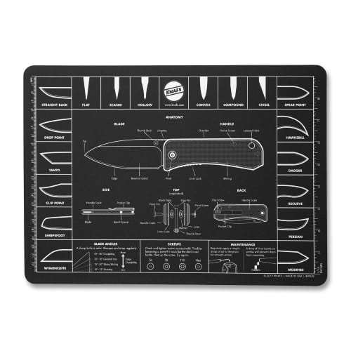 Knafs Knife Mouse Pad Oversized Shop Mat 14x10