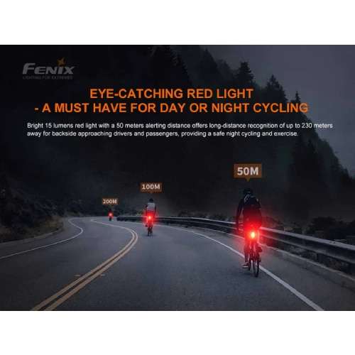 Fenix Taillight BC05R v2.0 Bike Light - Rechargeable