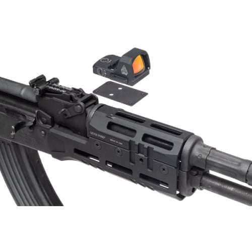 UTG Pro Super Slim M-LOK AK Handguard Black - MTU053SSM