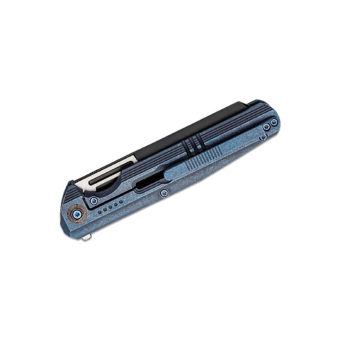 WE Knife Reiver Blue Titanium Handle - Model 16020-4