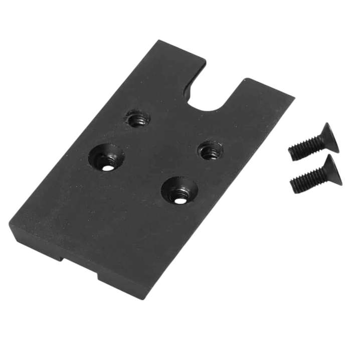 Premium Red Dot Plate  BLK