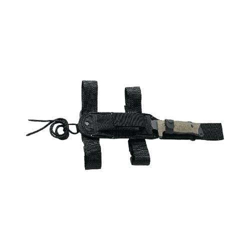 FOX Combat Jungle Fixed N690 Black Idroglider Blade 3D - FX-133 MGT